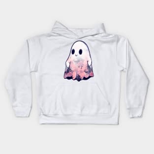 Cute ghost Kids Hoodie